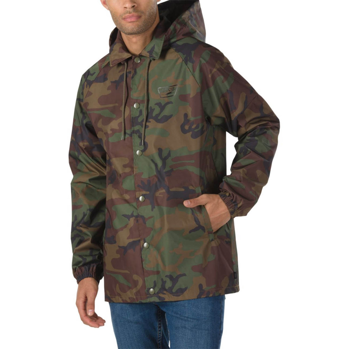 Vans Torrey Hooded MTE Coaches Jacket Camo