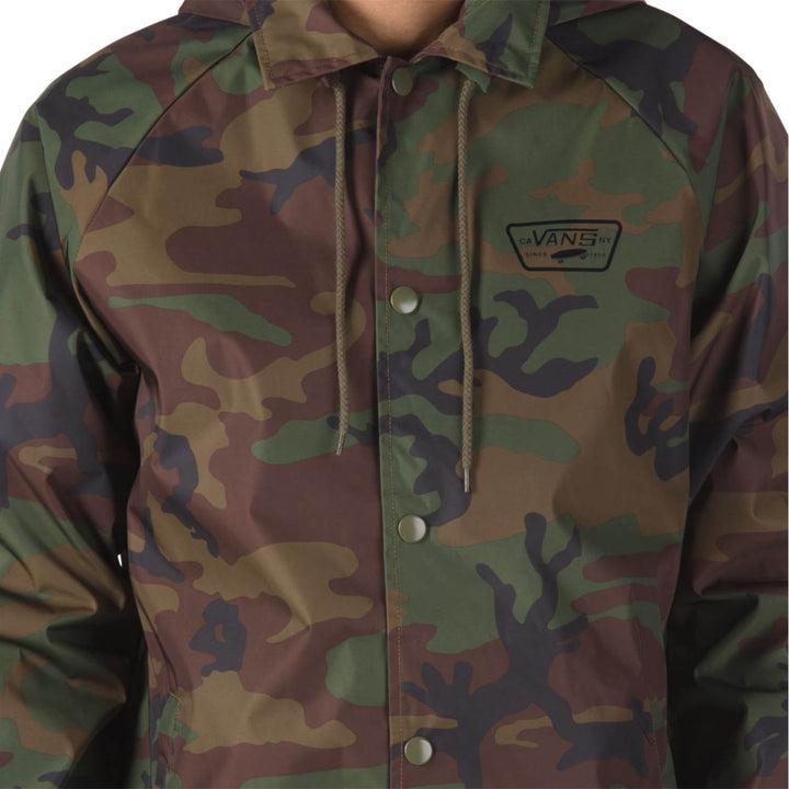 Vans Torrey Hooded MTE Coaches Jacket Camo