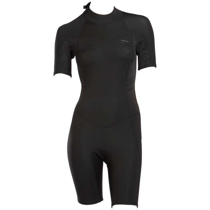 Billabong 2/2 Synergy BZ SS Springsuit - Women's Black