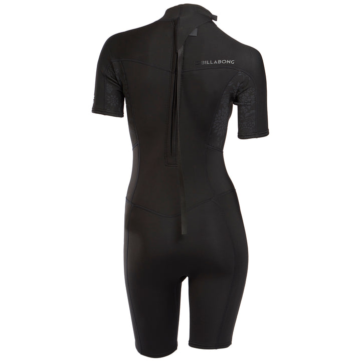Billabong 2/2 Synergy BZ SS Springsuit - Women's Black