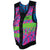 Ronix Party Athletic Cut Reversible Impact Wakeboard Vest 2019 Pink/Blue/Red