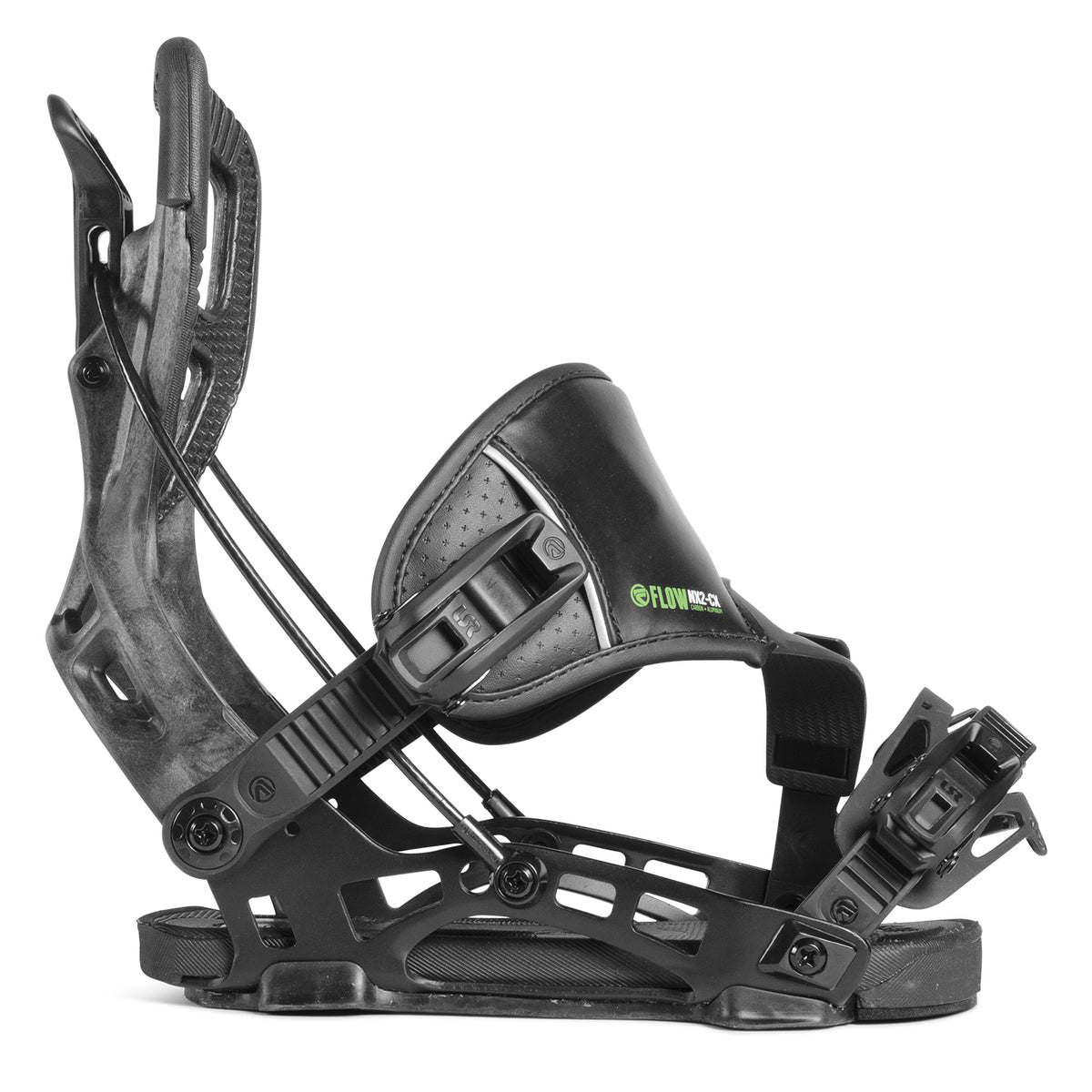 Flow NX2-CX Hybrid Snowboard Bindings 2019 Graphite