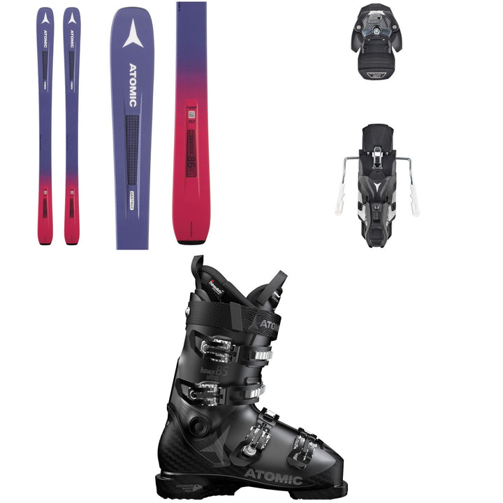 Atomic Vantage 86 C W Skis - Women's + Warden MNC 13 Bindings + Hawx Ultra 85 W Ski Boots - Women's 2019