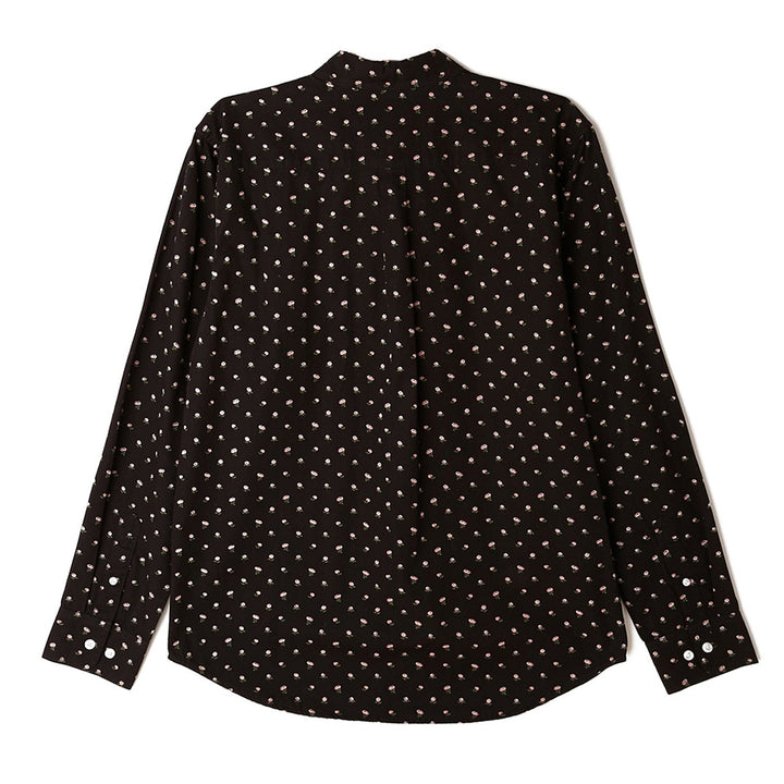 Obey Clothing Darcey Long-Sleeve Shirt Black Multi