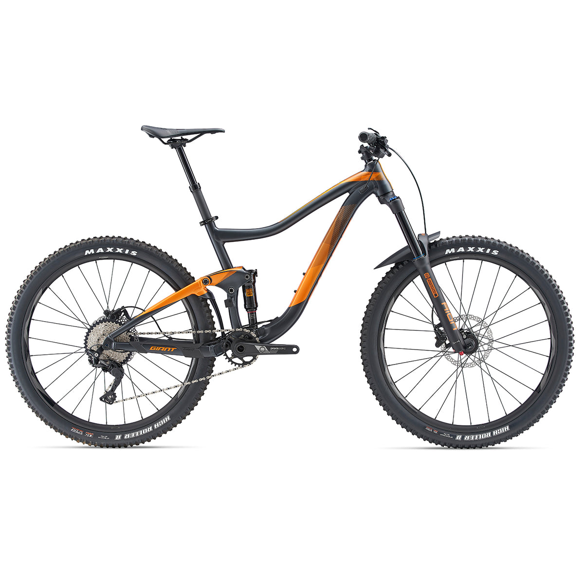 Giant Trance 3 Complete Mountain Bike 2019 Metallic Black / Metallic Orange