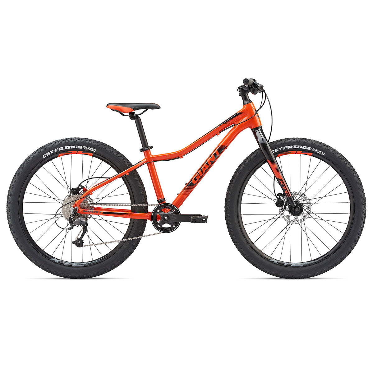 Giant XTC Jr 26+ Complete Mountain Bike - Kids' 2019 Orange / Black / Charcoal
