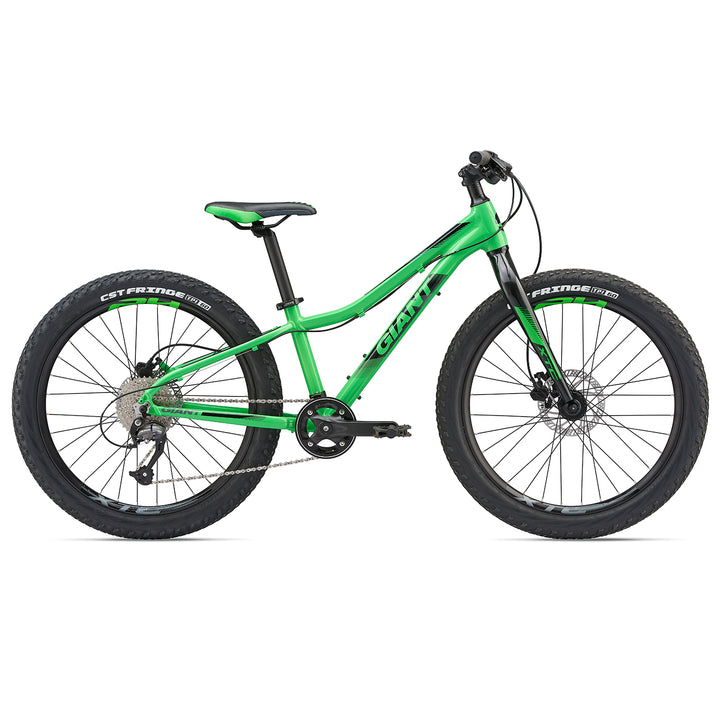 Giant XTC Jr 24+ Complete Mountain Bike - Kids' 2019 Flash Green / Black / Charcoal
