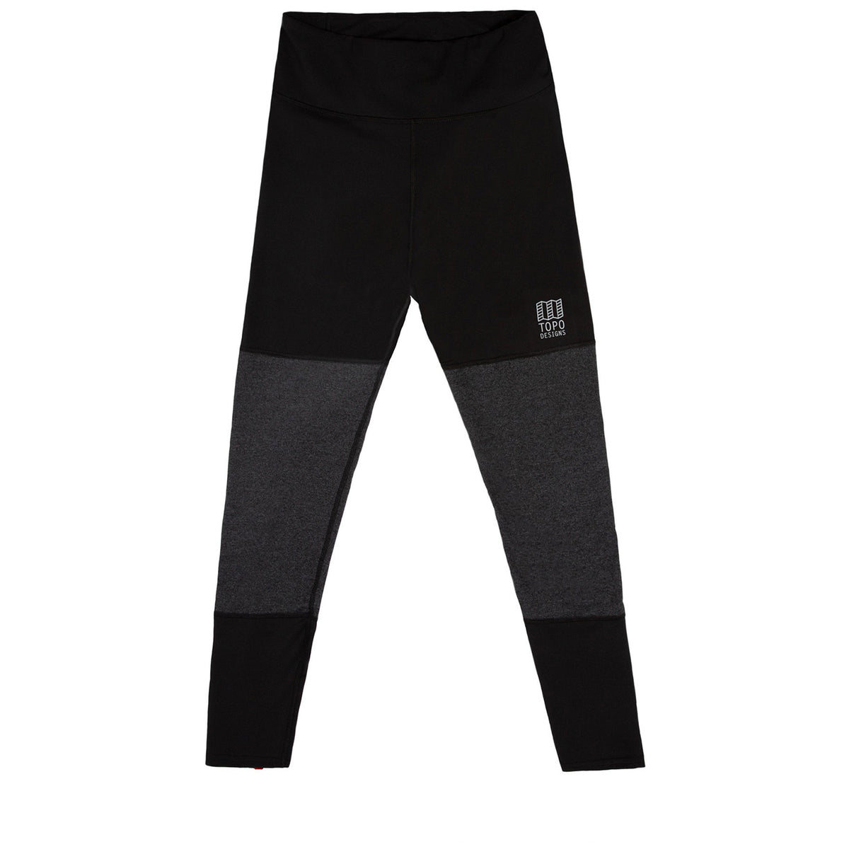Topo Designs Block Tights - Women's Black/Grey