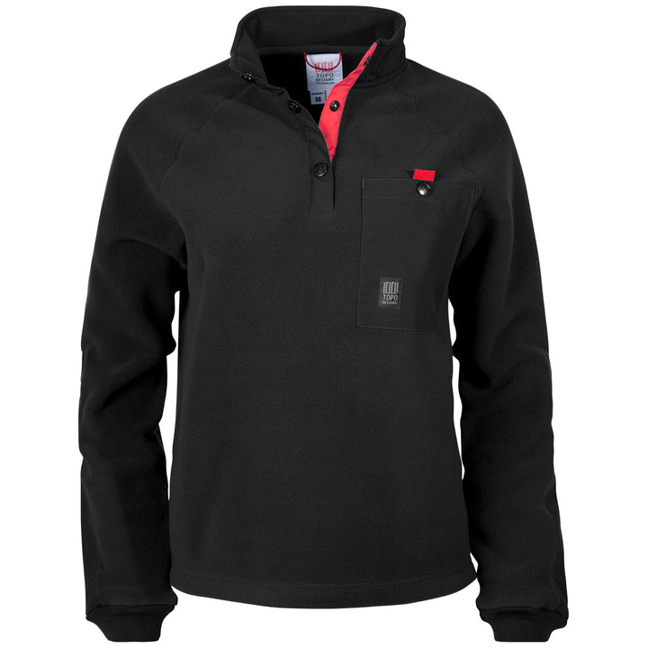 Topo Designs Mountain Fleece - Women's Black