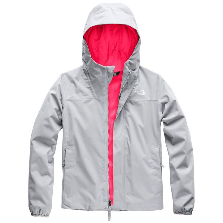 The North Face Resolve Reflective Jacket - Big Girls' Mid Grey