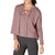 Beyond Yoga Over Tied Cropped Pullover Hoodie - Women's Brazen Blush