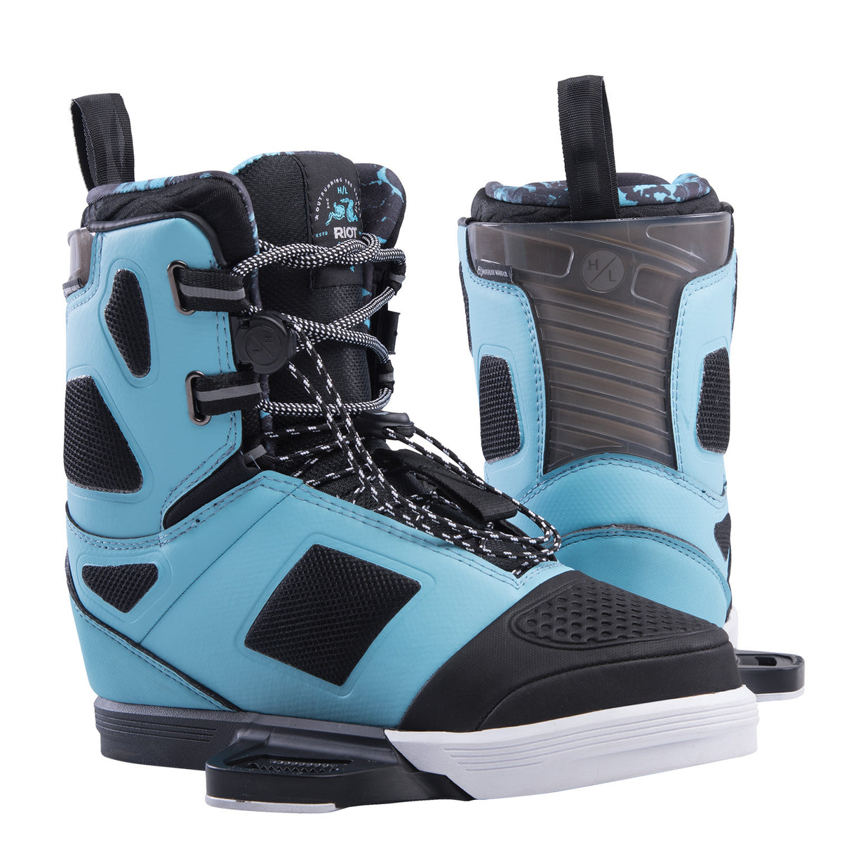 Hyperlite Riot Wakeboard Bindings 2019 Blue