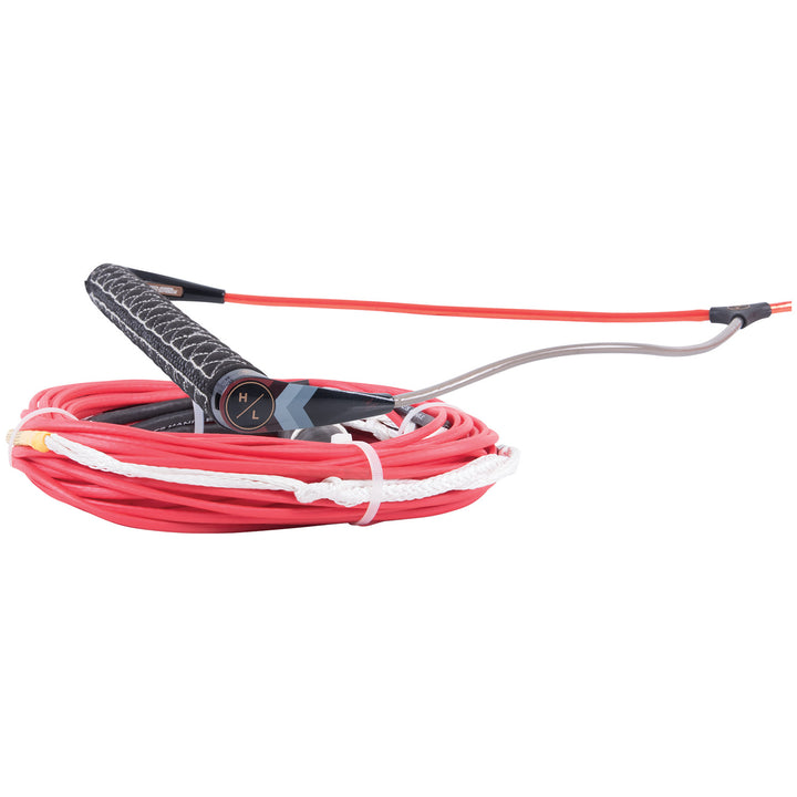 Hyperlite Murray Pro Wakeboard Handle + Adjustable Flat Line Red