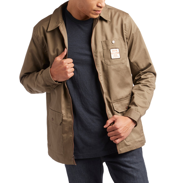 Quiksilver Mashu Times Jacket Falcon Detail 1 View
