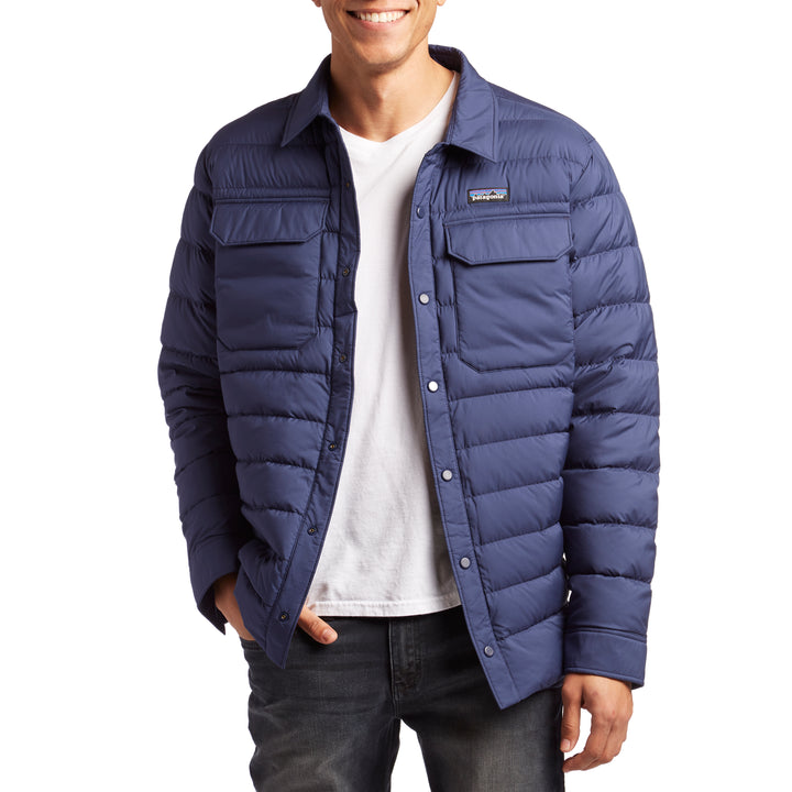 Patagonia Silent Down Shirt Classic Navy