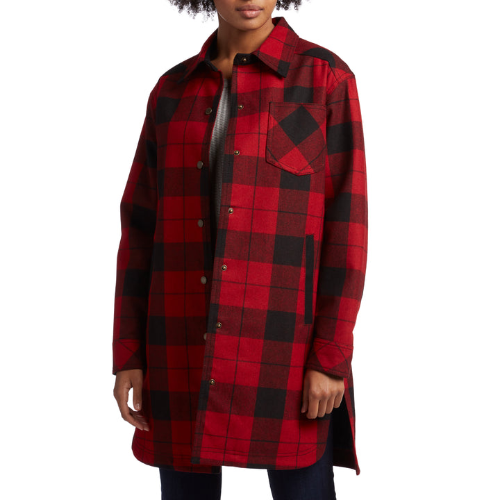 Pendleton Fargo Jacket - Women's Red Black Tartan
