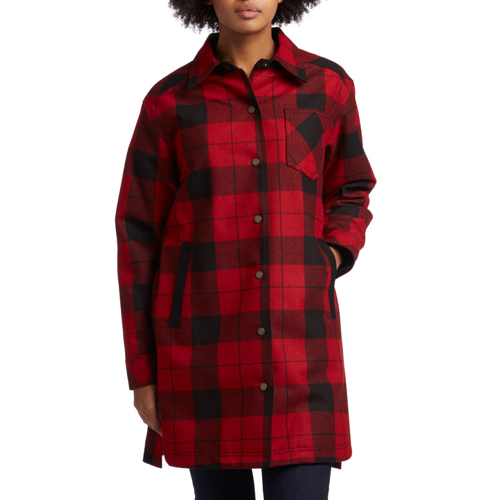 Pendleton Fargo Jacket - Women's Red Black Tartan