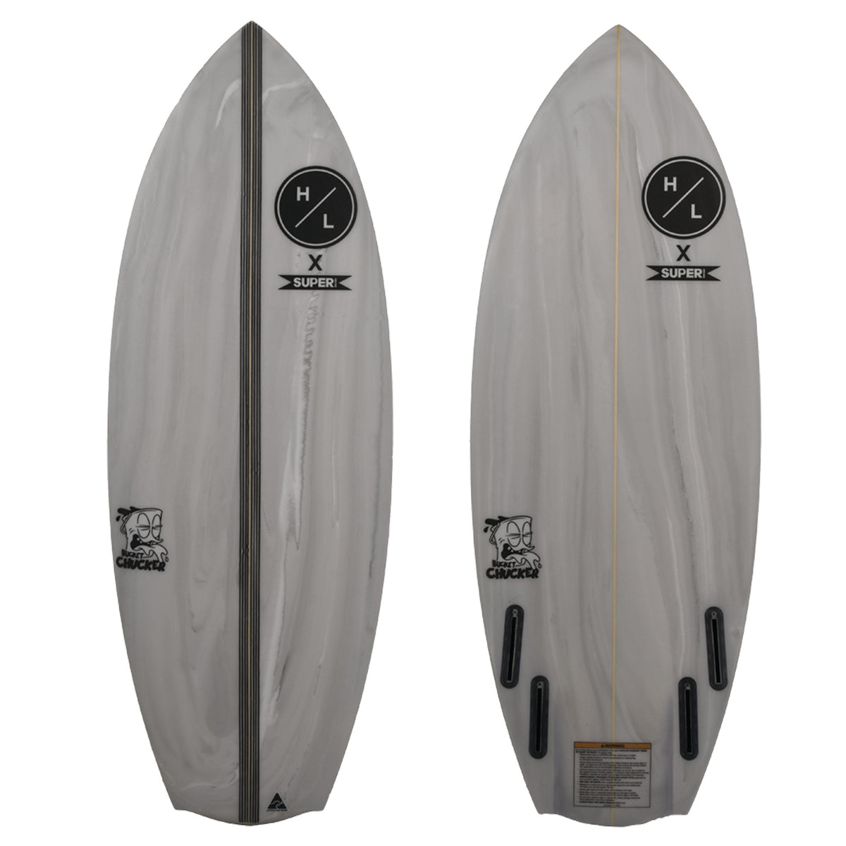 Hyperlite x Superbrand Bucket Chucker Wakesurf Board 2021