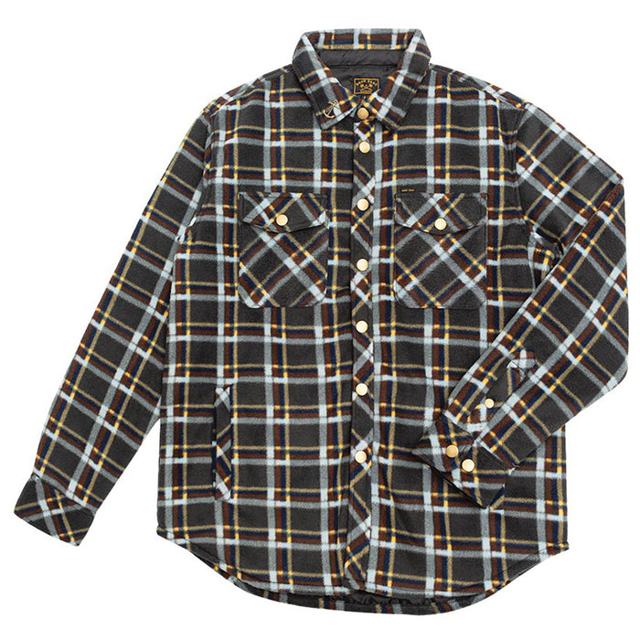 Dark Seas Wedge Shirt Jacket Brown