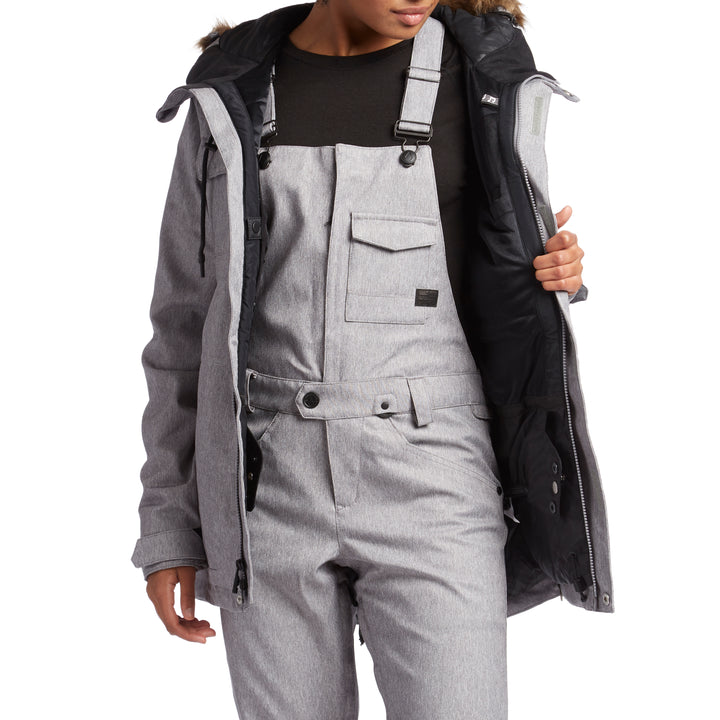Volcom x evo Shadow Insulated Jacket - Women's Heather Grey