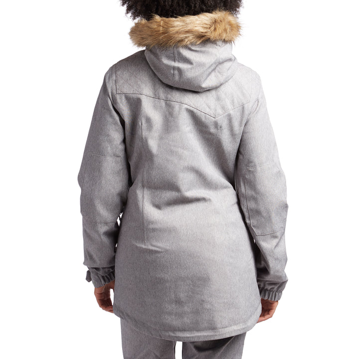 Volcom x evo Shadow Insulated Jacket - Women's Heather Grey