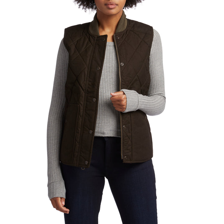Filson Quilted Field Vest - Women's Coyote Brown