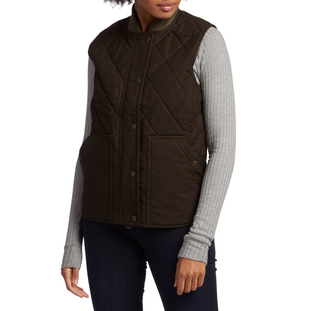Filson Quilted Field Vest - Women's Coyote Brown