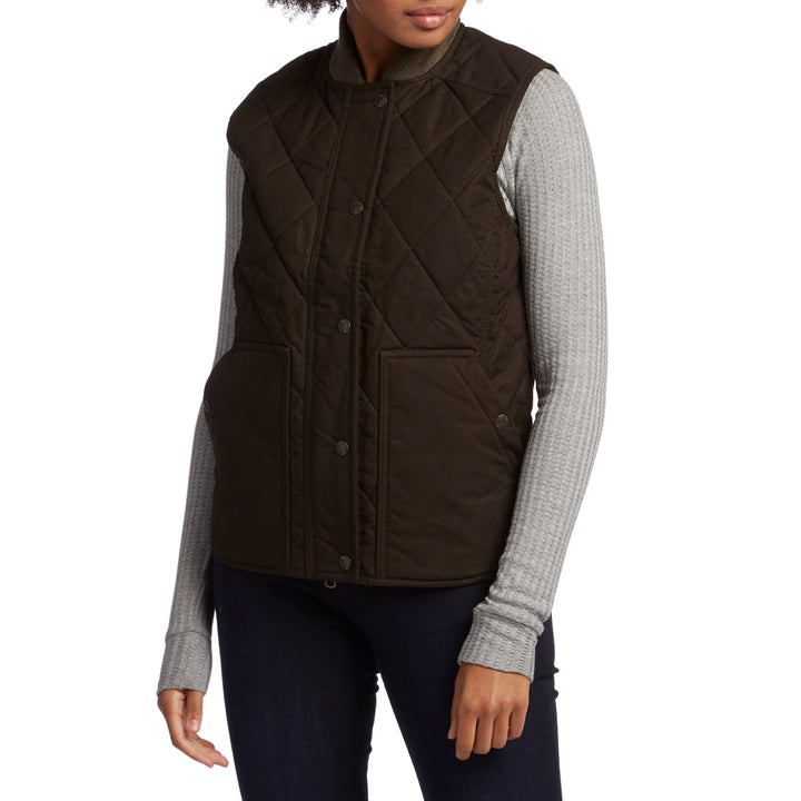 Filson Quilted Field Vest - Women's Coyote Brown