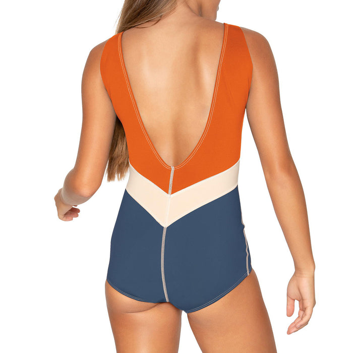 Seea Saili One-Piece Swimsuit - Women's Brick