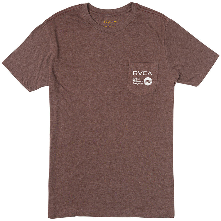 RVCA Matus Wings T-Shirt Bordeaux