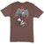 RVCA Matus Wings T-Shirt Bordeaux