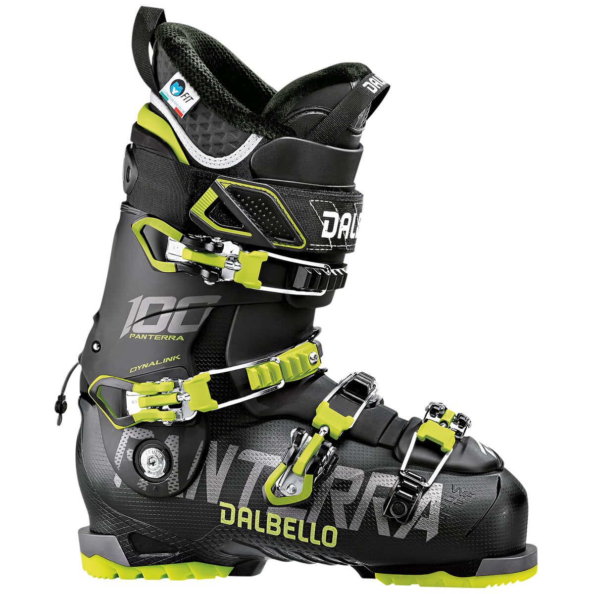 Dalbello Panterra 100 Ski Boots 2019 Black/Acid Yellow/Black