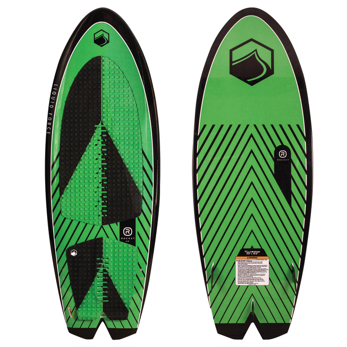 Liquid Force Rocket Wakesurf Board with Surf Rope 2019