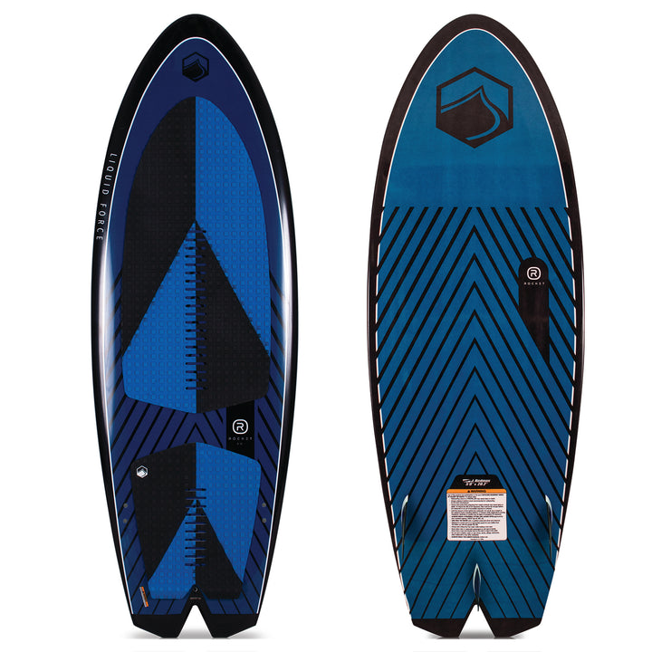 Liquid Force Rocket Wakesurf Board with Surf Rope 2019