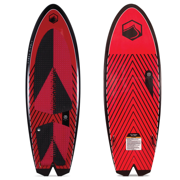 Liquid Force Rocket Wakesurf Board with Surf Rope 2019