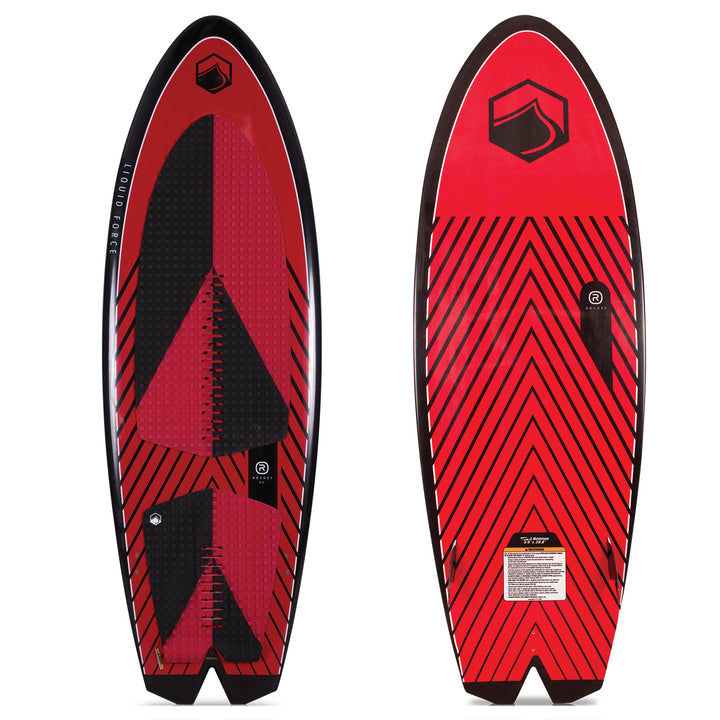 Liquid Force Rocket Wakesurf Board with Surf Rope 2019