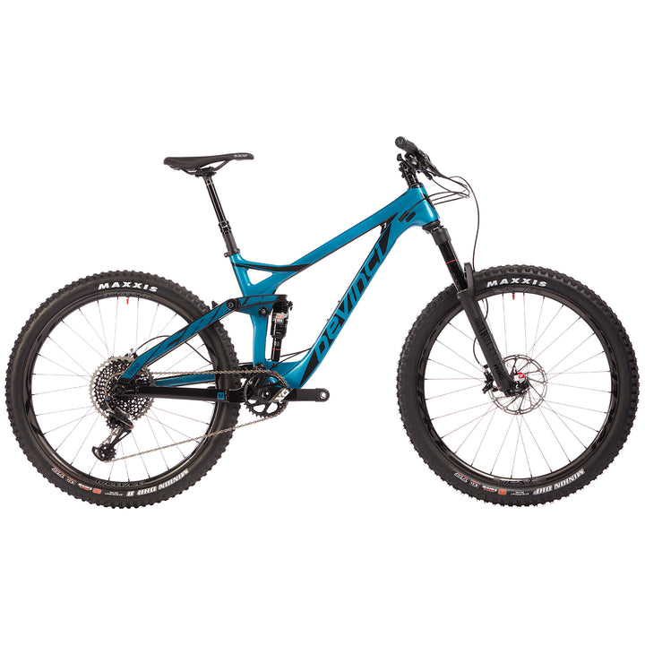 Devinci Troy Carbon X01 Eagle Complete Mountain Bike 2018 Turquoise/Black