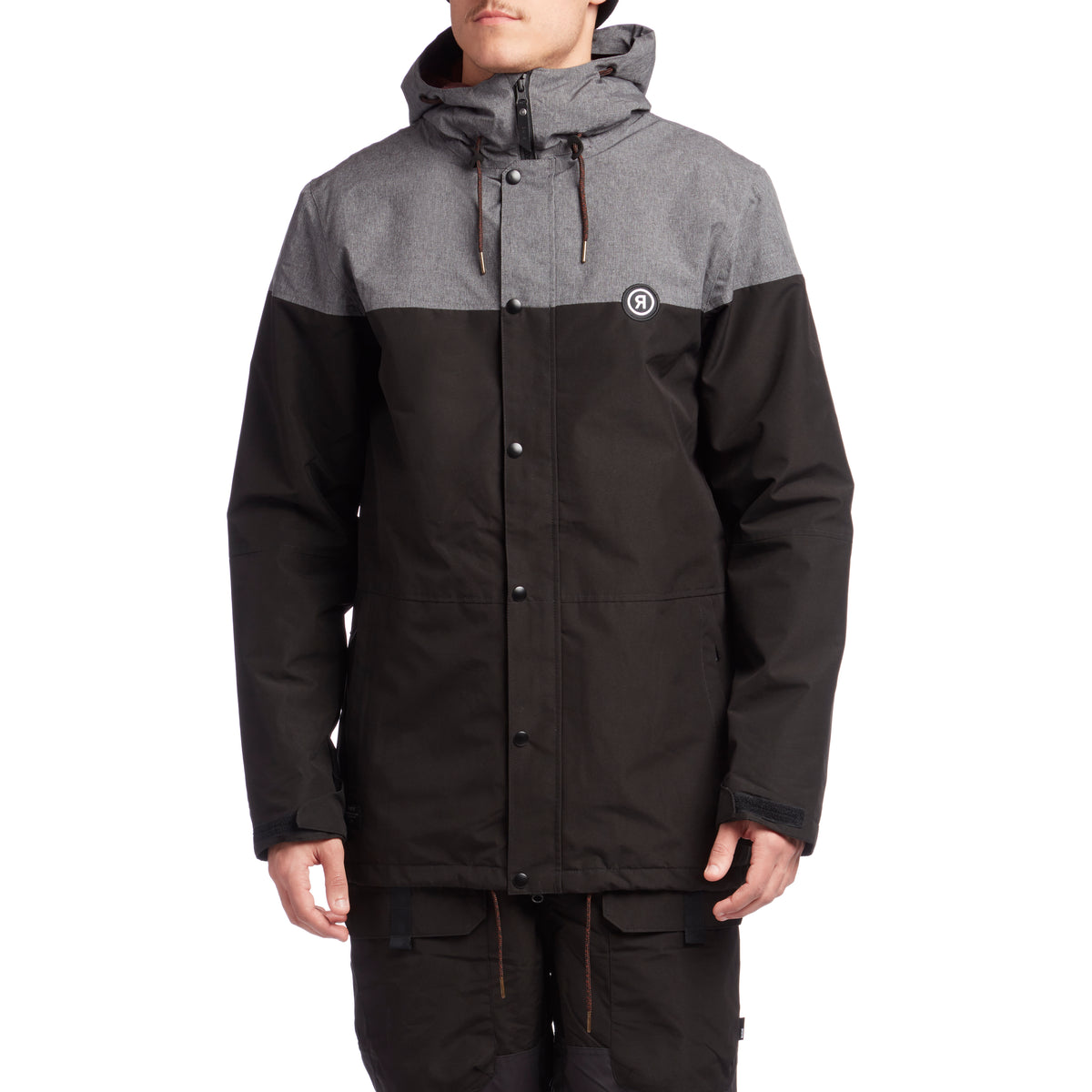 Ride x evo Hawthorne Jacket Black/Charcoal Melange