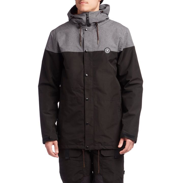 Ride x evo Hawthorne Jacket Black/Charcoal Melange