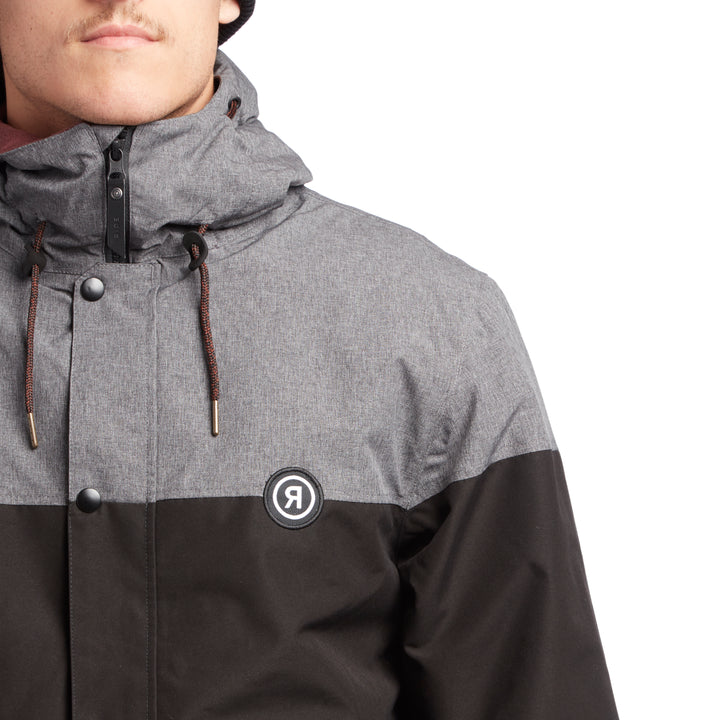 Ride x evo Hawthorne Jacket Black/Charcoal Melange