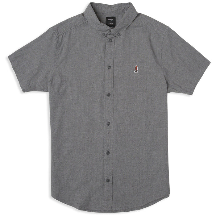 RVCA ANP Twist Short-Sleeve Shirt Black
