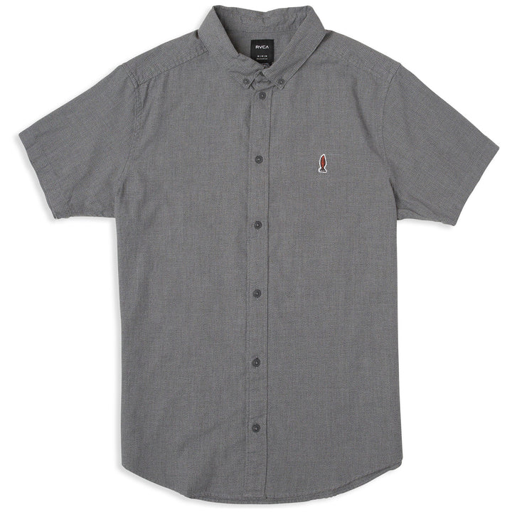 RVCA ANP Twist Short-Sleeve Shirt Black