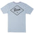 RVCA Postmark Short-Sleeve T-Shirt Dusty Blue