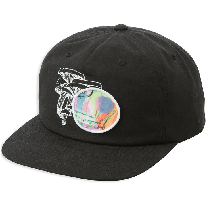 RVCA Sage Vaughn Snapback Hat Black