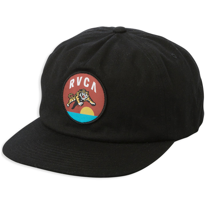 RVCA Prowler Snapback Hat Black