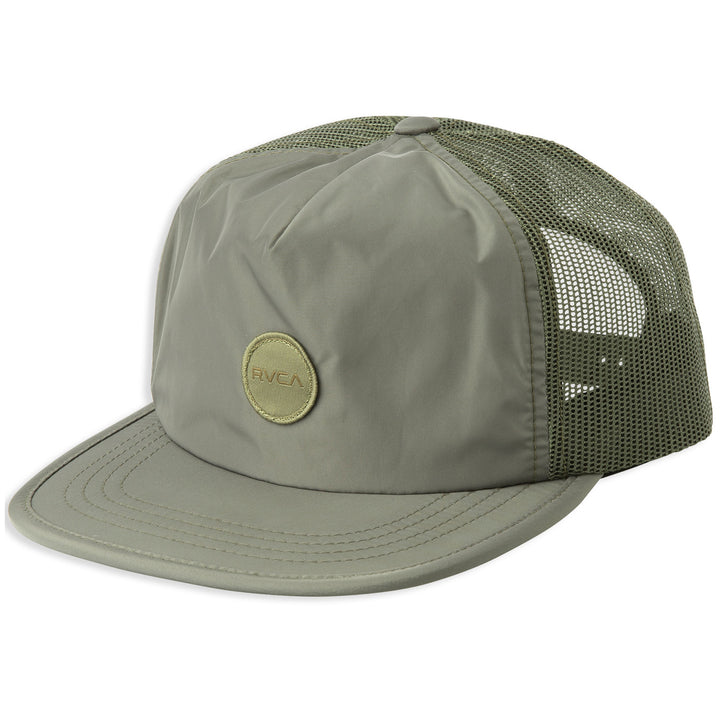 RVCA Travel Trucker Hat Olive