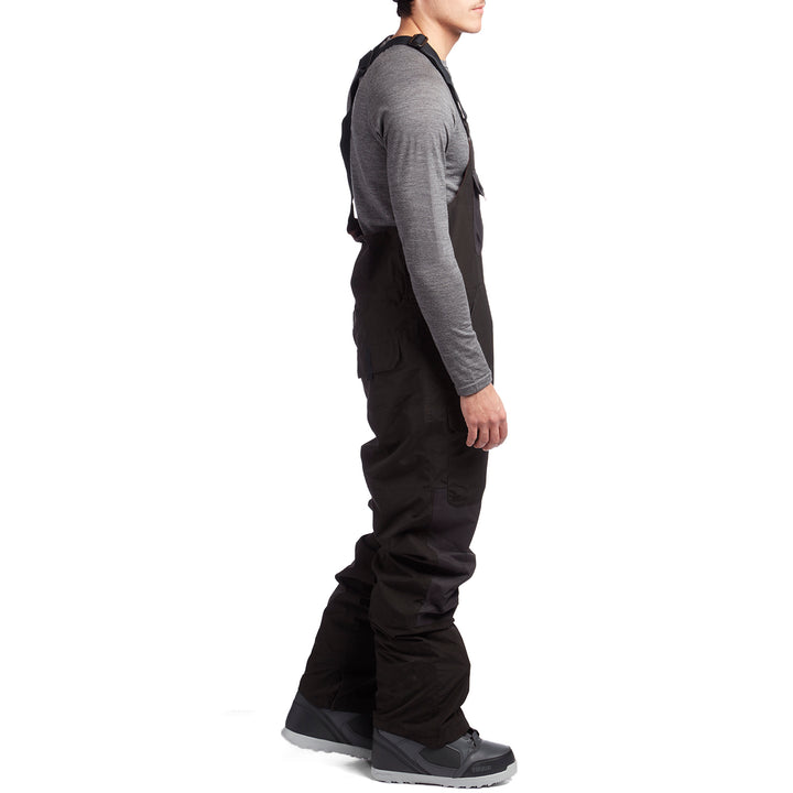 Ride x evo Central Bibs Black/Waxed Black
