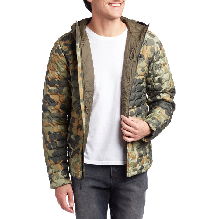 The North Face Thermoball™ Hoodie New Taupe Green Macrofleck Camo Print