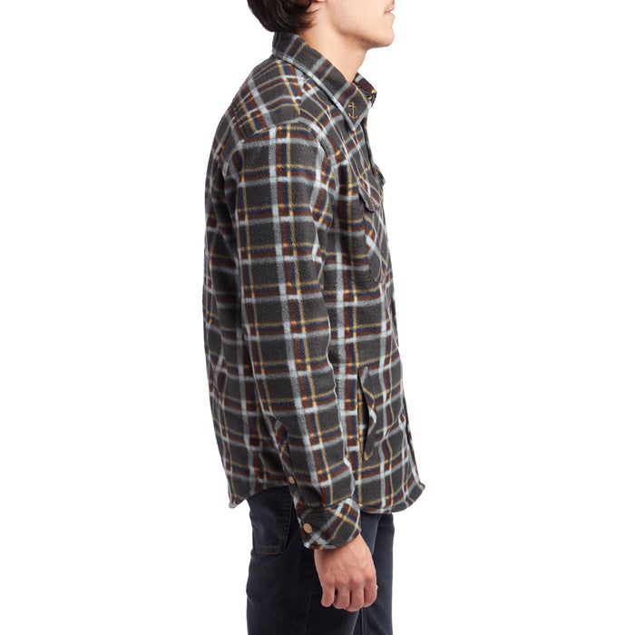 Dark Seas Wedge Shirt Jacket Brown