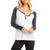 Chaser Snap-Cuff Henley Shirt - Women's White and Ink